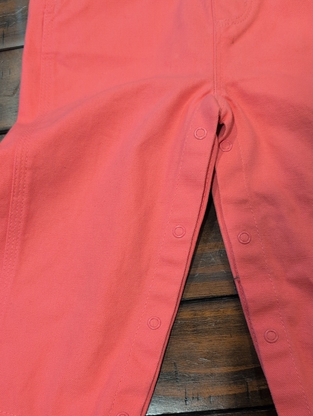 Carhartt Loose Fit Canvas Bib Overalls NWT Leg Snaps Cotton - Picture 3 of 8